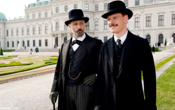 Viggo Mortensen and Michael Fassbender in 'A Dangerous Method' (Sony Pictures Classics)