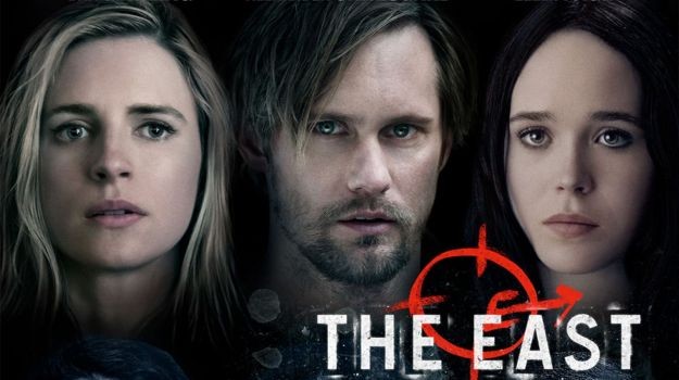 Brit Marling, Alexander Skarsgard, and Ellen Page in 'The East'